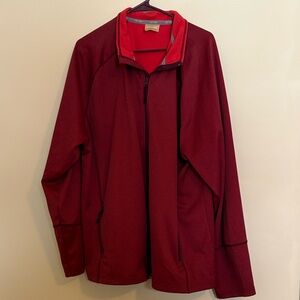NordicTrack Red Fleece Jacket XXL
